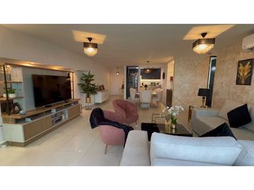 VENTA  APARTAMENTO AMOBLADO VISTA AL MAR  EN SAN FRANCISCO