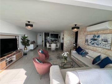 VENTA  APARTAMENTO AMOBLADO VISTA AL MAR  EN SAN FRANCISCO