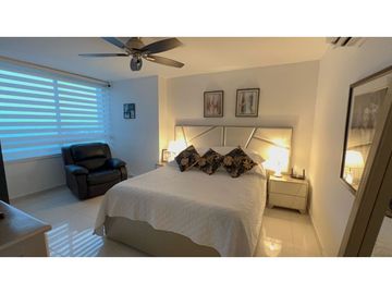 VENTA  APARTAMENTO AMOBLADO VISTA AL MAR  EN SAN FRANCISCO