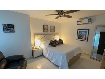 VENTA  APARTAMENTO AMOBLADO VISTA AL MAR  EN SAN FRANCISCO
