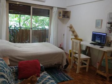 Vende Dpto Monoambiente Con Balcon Al Frente Y Cocina Separada