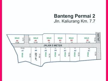 Pekarangan Cocok Bangun Hunian di Sleman Siap AJB; 221m, SHM