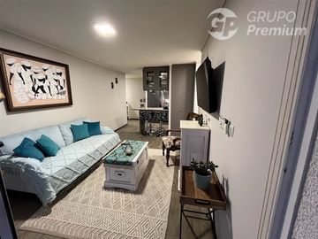 Departamento Vista al mar 2D1B1Est1Bod AMOBLADO