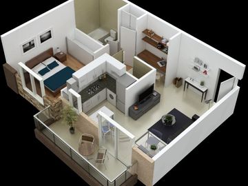Departamento en venta en Remedios de Escalada Oeste