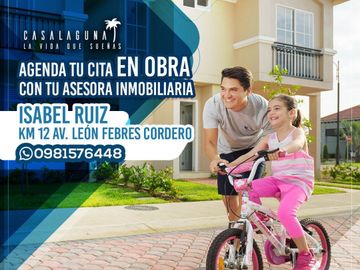 Venta de Casa en Urb. Casa Laguna, cerca del C.C Plaza Batan, Via a Samborondon