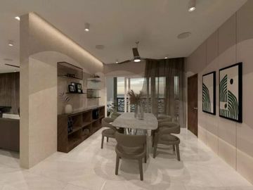 Penthouse con terraza privada, alberca vista al mar en venta, El Tezal.