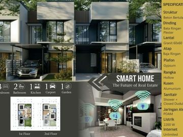 For sale rumah baru classic modern di Semarang Barat, Sampangan