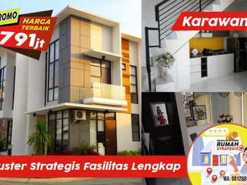 CLUSTER STRATEGIS LUAS LENGKAP DEVELOPER BESAR KARAWANG