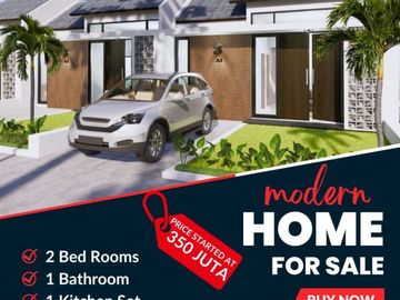 Rumah Di Manisrenggo Konsep Minimalis Tanah Luas 157m2 Hanya 350jt