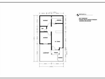 Deri.Rumah 1 Lantai Lokasi emas Dekat Tol Sawangan