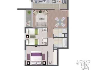 Departamento en Venta en Calle Madrid 1093