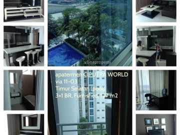 Apartemen mewah pusat kota di Via Ciputra world Surabaya