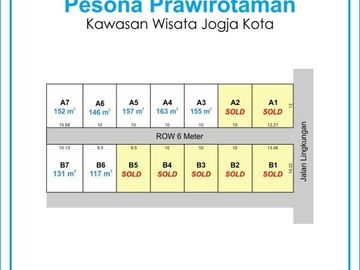 Tanah Kavling Kota Yogyakarta Row Jalan 6 Meter