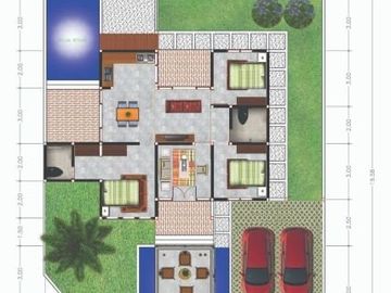 VILLA DENGAN KOLAM RENANG PRIBADI DAN GAZEBO DI SLEMAN