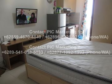 Disewakan Apt studio Bassura City Tw E lt18 BD Fully Furnished
