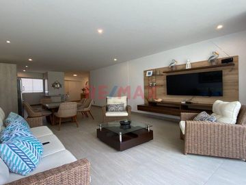 LINDO DEPARTAMENTO AMOBLADO Y EQUIPADO, EN EL MEJOR CLUB HOUSE DE LAS PLAYAS DEL SUR
UBICADO EN LA TORRE 