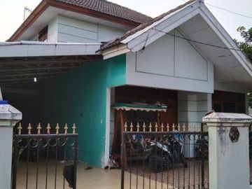 Rumah cluster tanah luas hook siap huni dalam komplek bebas banjir