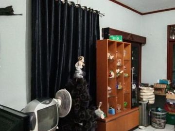 Rumah cluster tanah luas hook siap huni dalam komplek bebas banjir