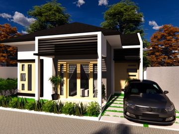 Unit Terakhir ! Hunian Cantik Modern Harga Terjangkau 2 KT-1KM-45M2