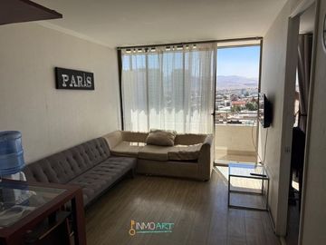 Departamento en venta de 1 dorm.+ estac, Calama