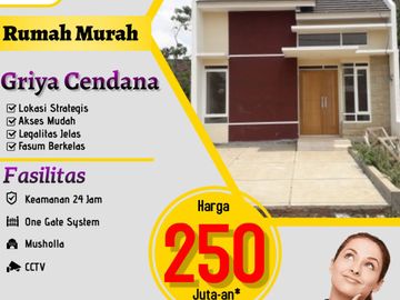 Rumah murah dekat Exit Tol Pakis Malang Griya Cendana