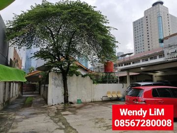 TANAH STRATEGIS dekat BATAVIA TOWER Jl KARET PASAR BARU 1886 SQM