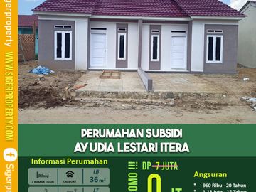 rumah di dekat SMAN 1 natar Free deposito
