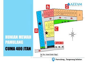 DIJUAL MURAH KUALITAS MEWAH DI PAMULANG TANGSEL