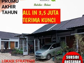Rumah bisa kpr Murah Dkt Toll Jor Sumarecon Bekasi Utara