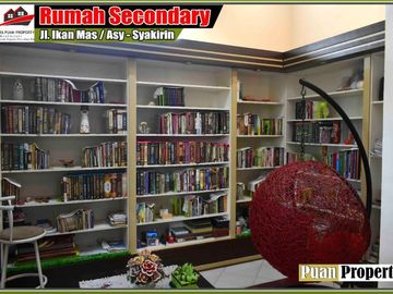 rumah second mewah hdr dgn type 163/310 bonus rmh petak jln asyakirin/merak
