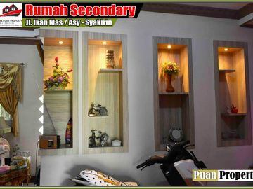 rumah second mewah hdr dgn type 163/310 bonus rmh petak jln asyakirin/merak