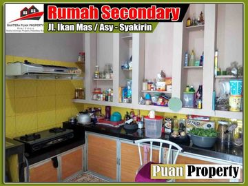rumah second mewah hdr dgn type 163/310 bonus rmh petak jln asyakirin/merak