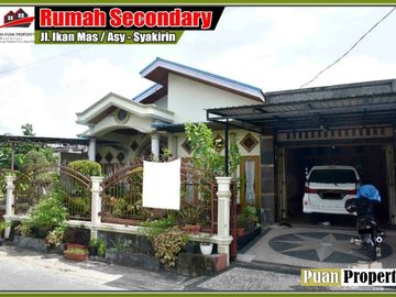 rumah second mewah hdr dgn type 163/310 bonus rmh petak jln asyakirin/merak