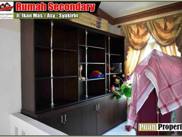 rumah second mewah hdr dgn type 163/310 bonus rmh petak jln asyakirin/merak
