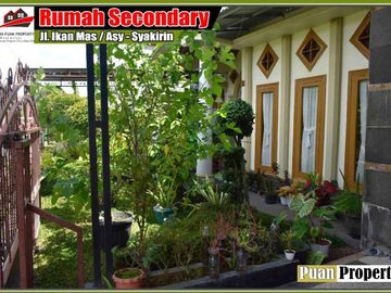 rumah second mewah hdr dgn type 163/310 bonus rmh petak jln asyakirin/merak