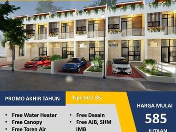 Cluster mewah ala villa sejuk mainroad Cisarua Kolmas dkt LEMBANG