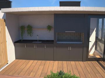 Departamento 2 amb. en Pacheco Central
