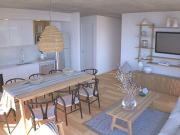 Departamento 2 amb. en Pacheco Central