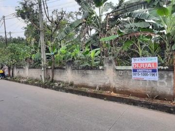 Tanah Dipinggir Jalan Raya Utama Pendowo Limo Cinere, Depok
