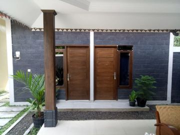 DIJUAL RUMAH MURAH JOGLO KAYU FURNISHED 1,5 M DI PRAMBANAN