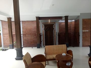 DIJUAL RUMAH MURAH JOGLO KAYU FURNISHED 1,5 M DI PRAMBANAN