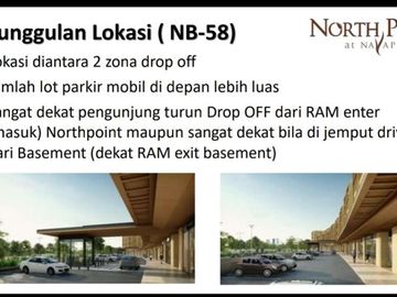 Rukan Mewah dan ekslusif NORTH POINT Navapark BSD hadap jalan