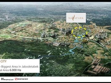 Rukan Mewah dan ekslusif NORTH POINT Navapark BSD hadap jalan