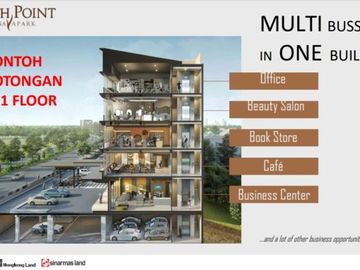 Rukan Mewah dan ekslusif NORTH POINT Navapark BSD hadap jalan