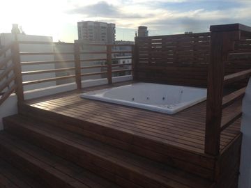 Excelente Duplex de 3  ambientes al frente con vista Abierta