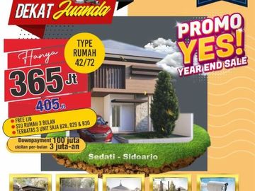 Perumahan Murah di Sedati - ON SALE! Diamond Vi;;age Juanda 1, Rumah Strategis Wajib Dimiliki