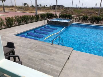 Proyecto en Playas Villamil - Urb.Brisas & Palmeras - casa de 2-3 Dormitorios