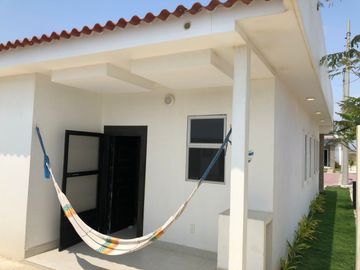 Proyecto en Playas Villamil - Urb.Brisas & Palmeras - casa de 2-3 Dormitorios