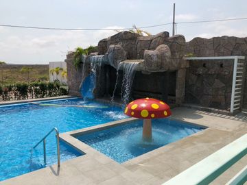 Proyecto en Playas Villamil - Urb.Brisas & Palmeras - casa de 2-3 Dormitorios