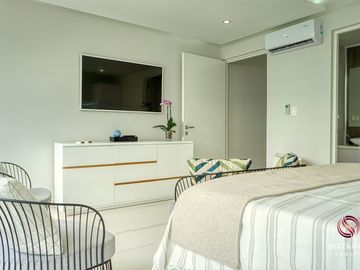 Departamento, amenidades con vista al mar, alberca, jacuzzi, gimnasio